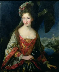 Retrato de Louise-Hippolyte (1687-1731), Princesa de Mônaco